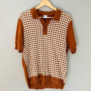 Super Vintage Vibe Houndstooth Sweater.